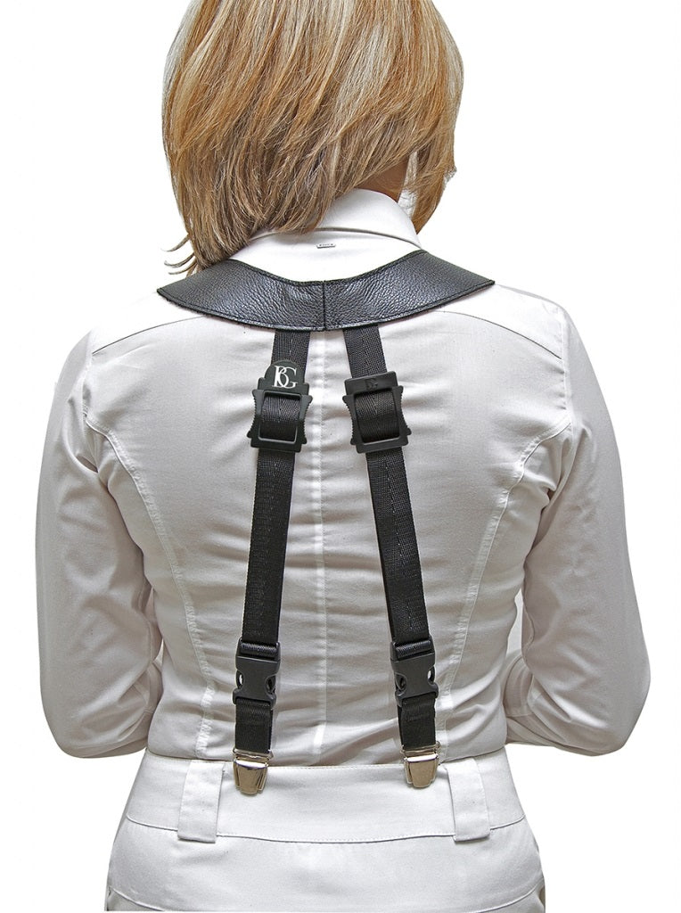 BG France Small Yoke Brace Strap for Alto/Tenor Sax w/ Plastic Snap Hook - S52SH