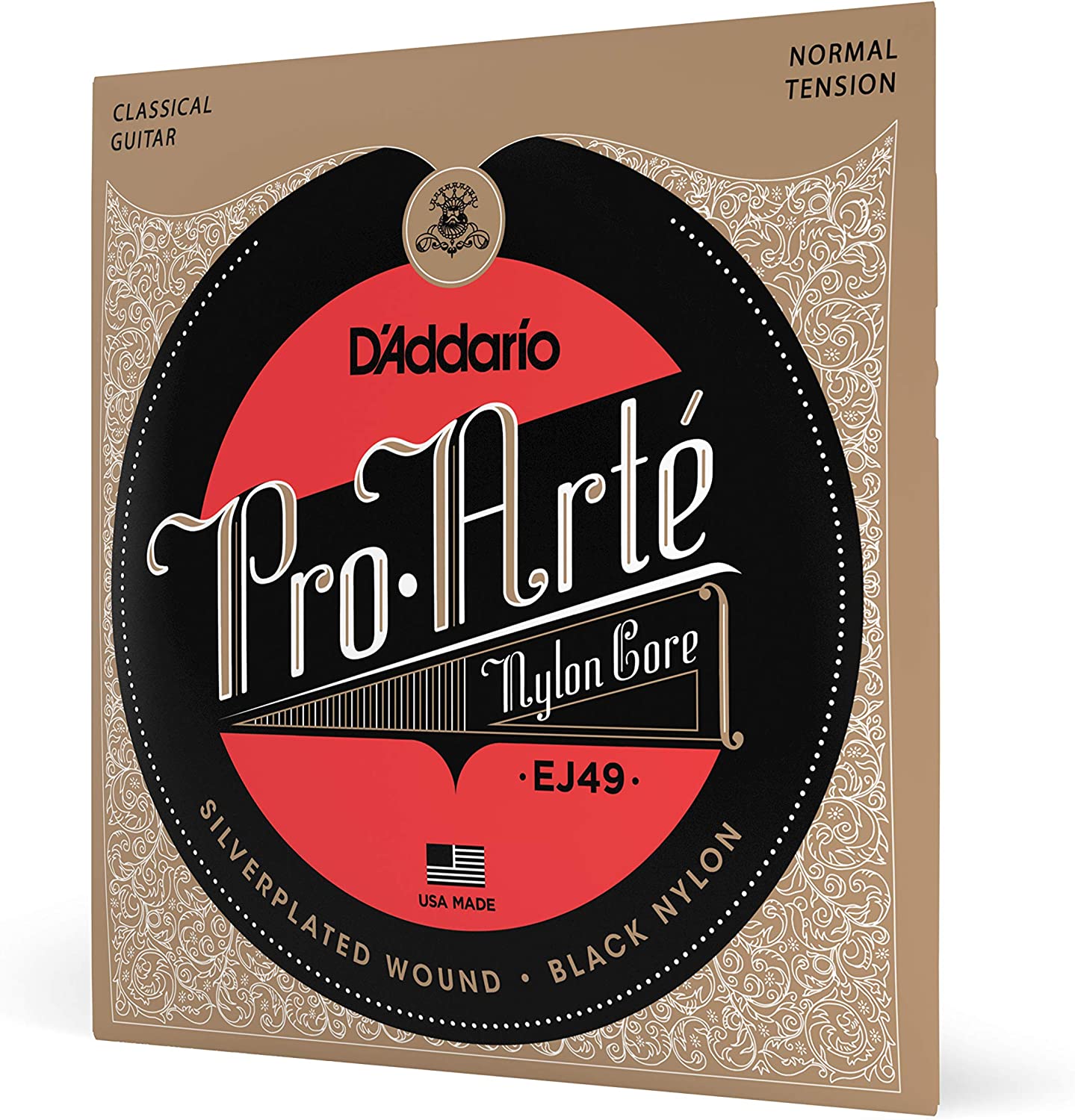 D'Addario Pro-Arte Nylon, Normal Tension Classical Guitar Strings EJ49