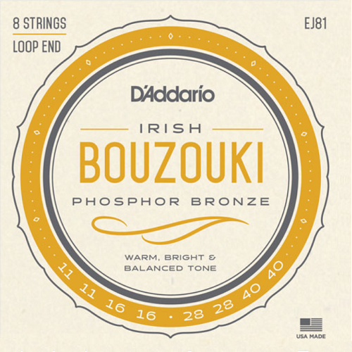 D'Addario EJ81 Irish Bouzouki Strings
