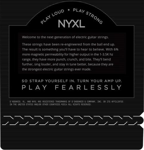 D'Addario Nickel Wound, Super Light PLUS, 9.5-44 Electric Guitar Strings