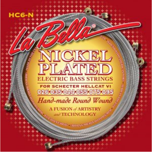 La bella flatwound bass vi strings hotsell