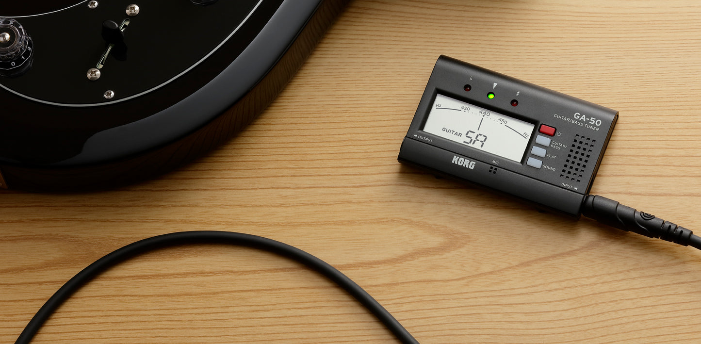 Korg Guitar and Bass Tuner GA-50