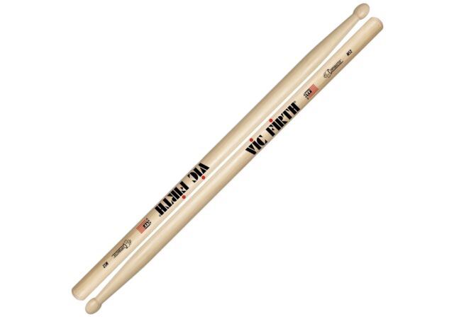 Vic Firth Corpsmaster Drumstick Wooden Tip - #MS2