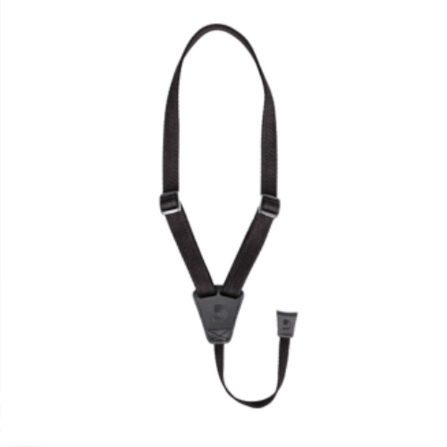 D'Addario Eco-Comfort Strap Black Ukulele Strap