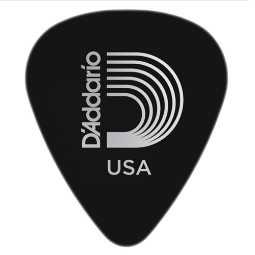 D'Addario Planet Waves Black Celluloid Guitar Picks - 10 Pack