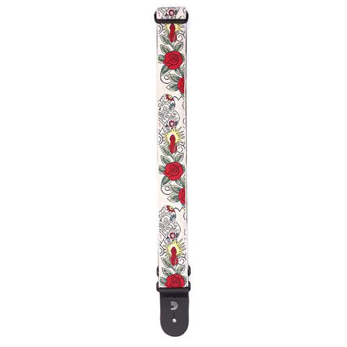 D'Addario Planet Waves Dia DE Los Muertos Woven Guitar Strap