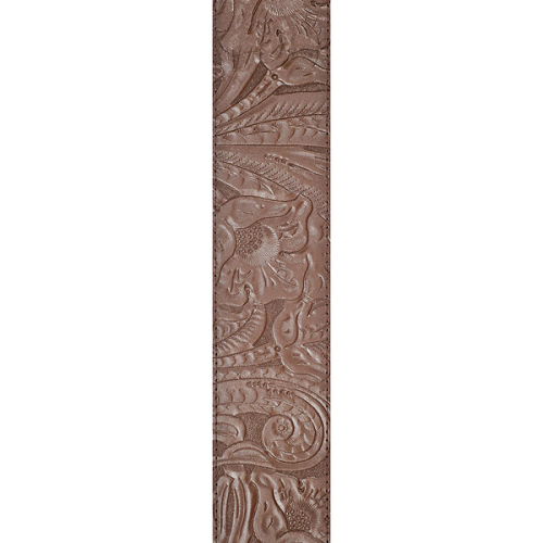 D'Addario Planet Waves Embossed Leather Strap