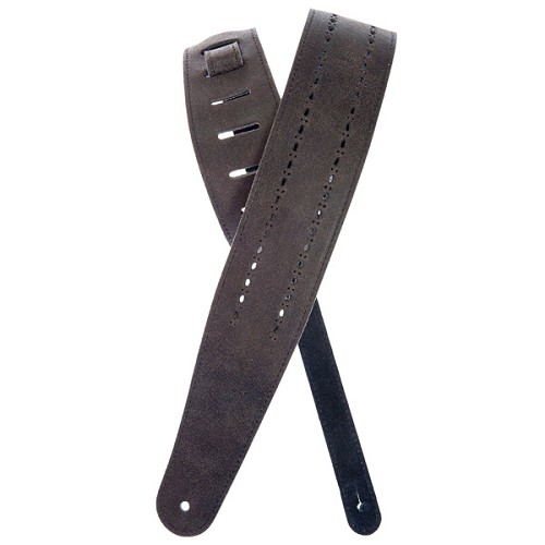 D'Addario Planet Waves Vented Leather Strap W/ Black Rows
