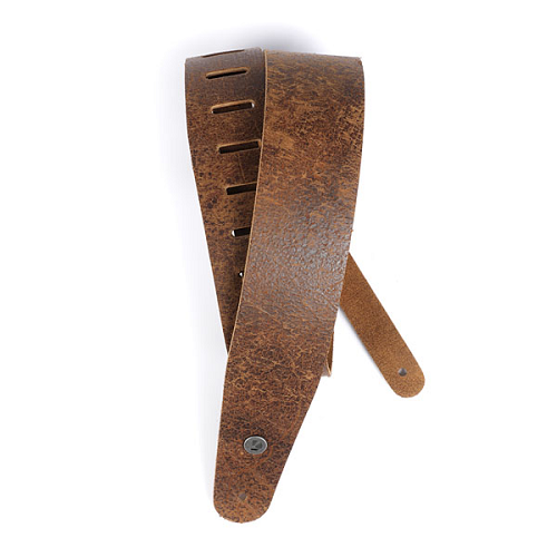 D'Addario Planet Waves Blasted Leather Guitar Strap