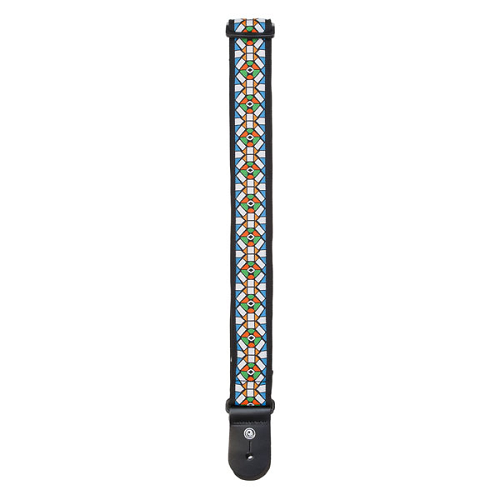 D'Addario Planet Waves Stained Glass Woven Guitar Strap