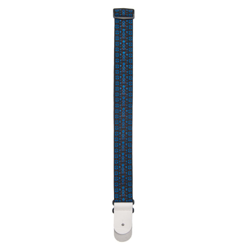 D'Addario Planet Waves BLUE/BLACK Hootenanny Woven Guitar Strap