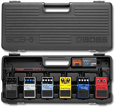 boss guitar effects pedal board Boss Pedal Carrying Case BCB-60