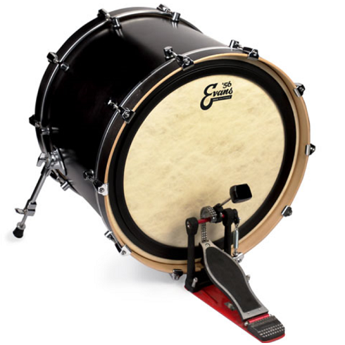 Evans EMAD Calftone Bass Drum Head, 22 Inch