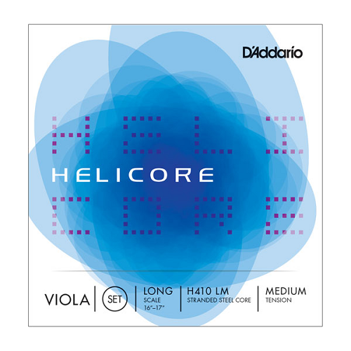 D'Addario Helicore Viola String SET, Long Scale, Medium Tension