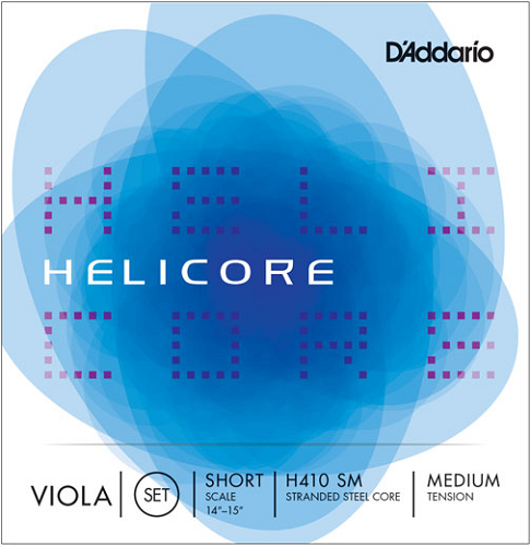 D'Addario Helicore Viola String SET, Short Scale, Medium Tension