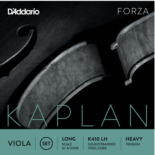 D'Addario Kaplan Forza Viola String SET, Long Scale, Heavy Tension