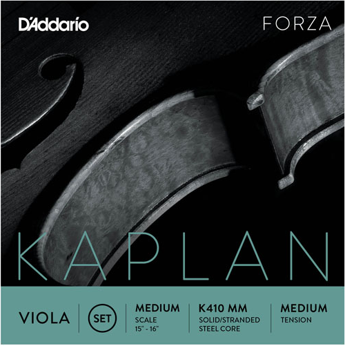 D'Addario Kaplan Forza Viola String SET, Medium Scale, Medium Tension