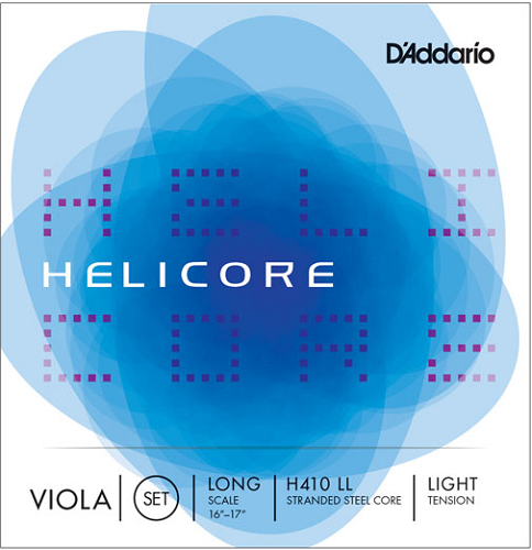 D'Addario Helicore Viola String SET, Long Scale, Light Tension