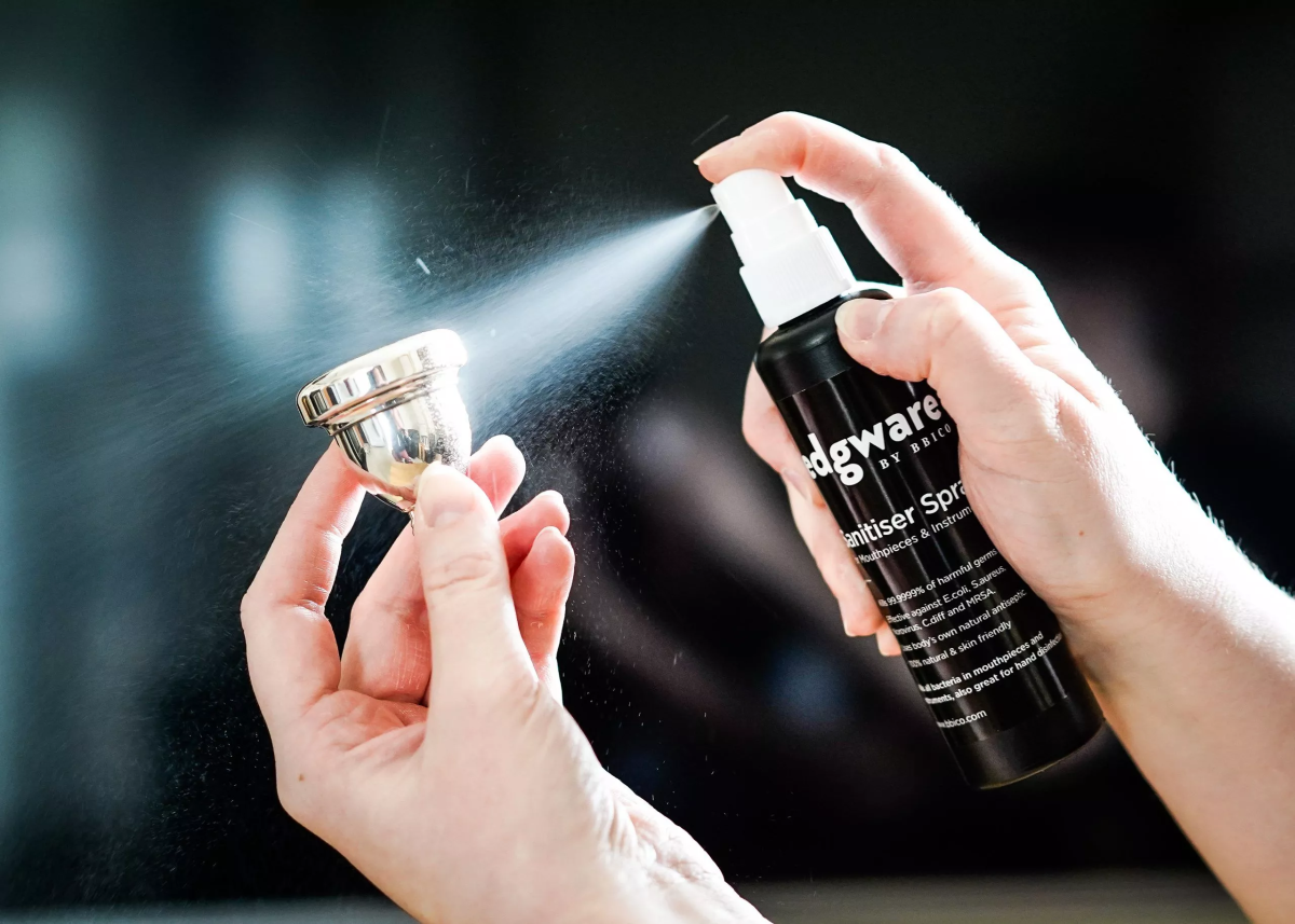 Edgware by BBICO Mouthpiece and Instrument Sanitizer Spray