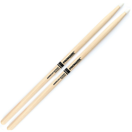 Promark Hickory 747 Nylon Tip Drum Set Sticks