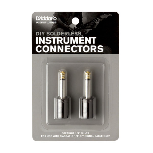 D'Addario Planet Waves Cable Kit 1/4" Straight Plug - 2-PACK