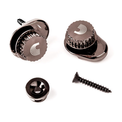 D'Addario Black Universal Strap Lock System