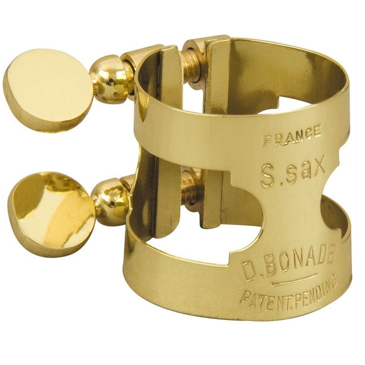 Bonade Regular Soprano Sax Lacquered Ligature - 2257G