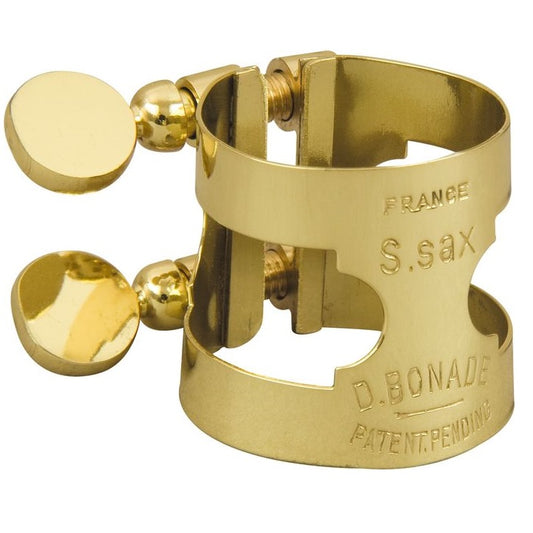 Bonade Regular Soprano Sax Lacquered Ligature - 2257G