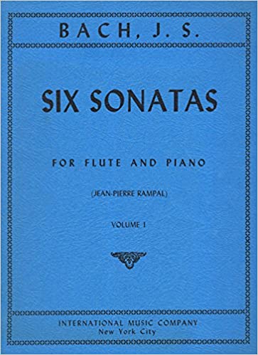 IMC BOOK - SIX SONATAS - BACH - IMC #1986