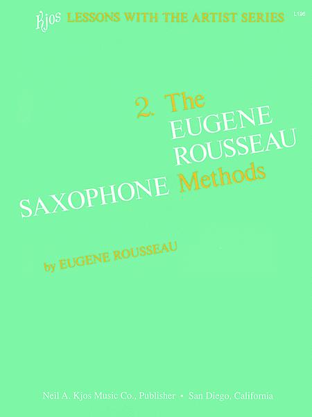 Eugene Rousseau Saxophone Method - Book 2