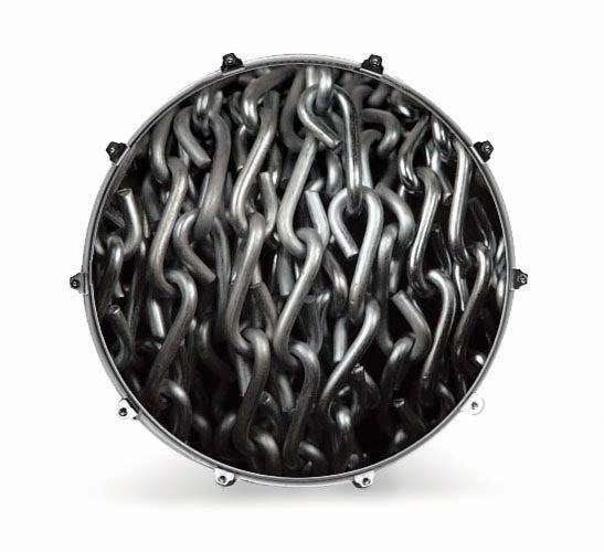 Evans Photography Series Bass Drum Head - Chains