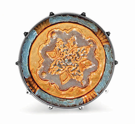 Evans Photography Series Bass Drum Head - Italy