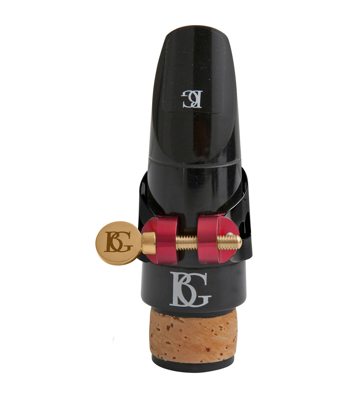 BG Duo Ligature Bb Clarinet & Alto Sax Hard Rubber Mouthpieces