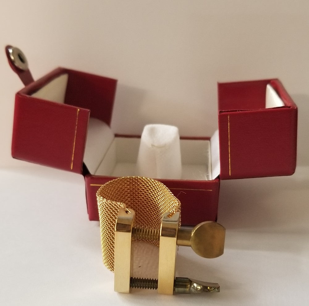 Oleg Ligature 02 for most Rubber Alto Sax mouthpieces Weinermusic