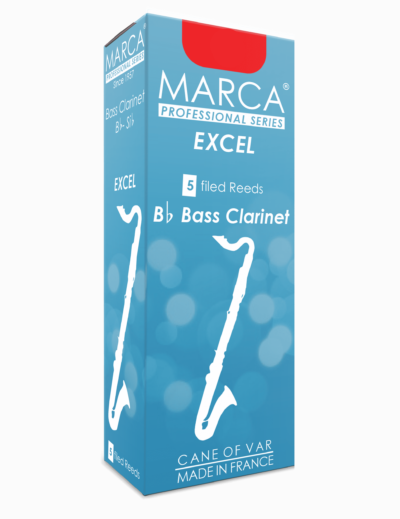 Marca Excel Bass Clarinet Reeds - 5 Per Box