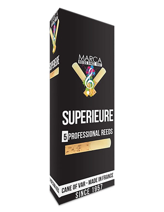 Marca Supérieure Bass Clarinet Reeds - 5 Per Box