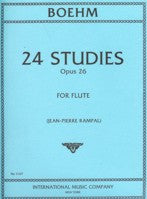 BOEHM 24 STUDIES FOR FLUTE OPUS 26 - 2167