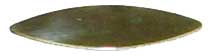 Pisoni Oboe Nickel Silver Flat Plaque - 07