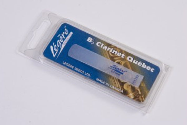 Legere Quebec Bb Clarinet Reeds - 1 Synthetic Reed