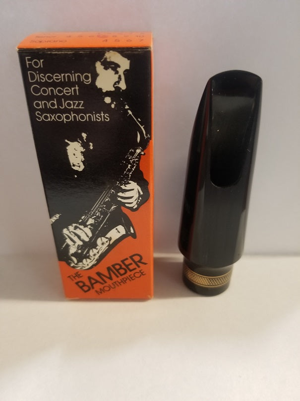 Bamber Concert Hard Rubber Tenor Saxophone Mouthpiece Weinermusic