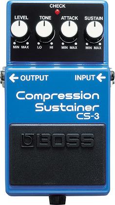 Boss Compression Sustainer Pedal CS-3