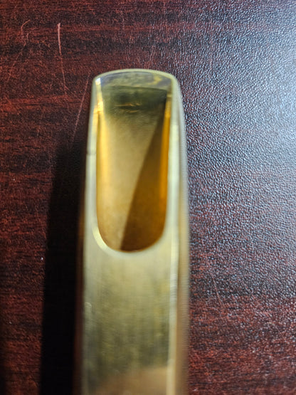 Otto Link Gold Plated Alto Sax Mouthpiece #9* - Old Inventory