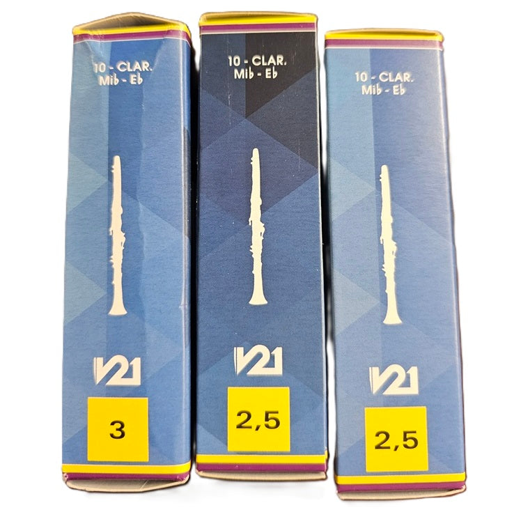 Vandoren V21 Eb Clarinet reeds 3 Box Bulk deal