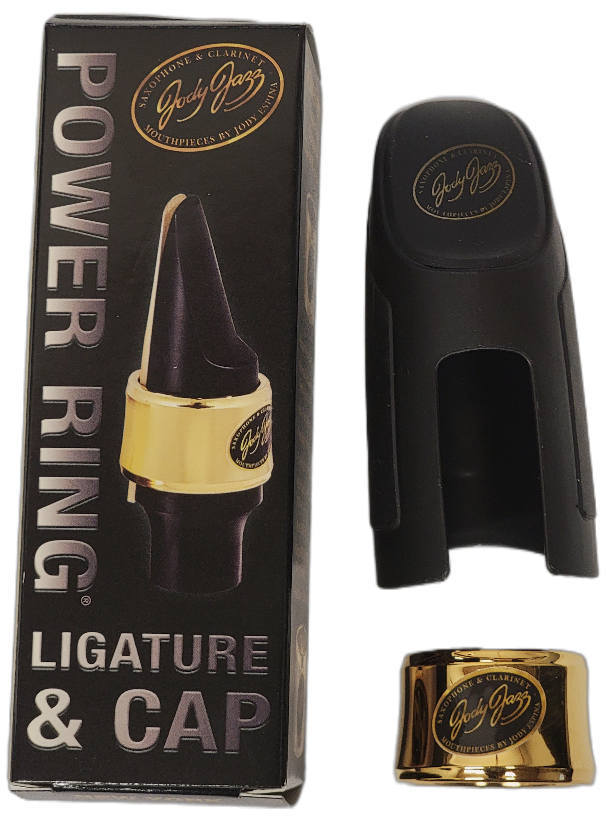 Jody Jazz HRA1 Alto Sax Power Ring Ligature Gold With Cap for HR* Alto Jody Jazz HRA1 Alto Sax Power Ring Ligature Gold With Cap for HR* Alto