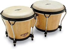 Load image into Gallery viewer, Latin Percussion CP Traditional Bongos Natural Finish - CP221-AW