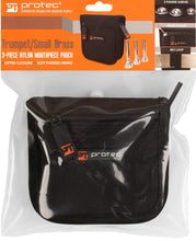Load image into Gallery viewer, Pro Tec Trumpet Mouthpiece Pouch - Nylon With Zipper Closure, 3-Piece - A219ZIP