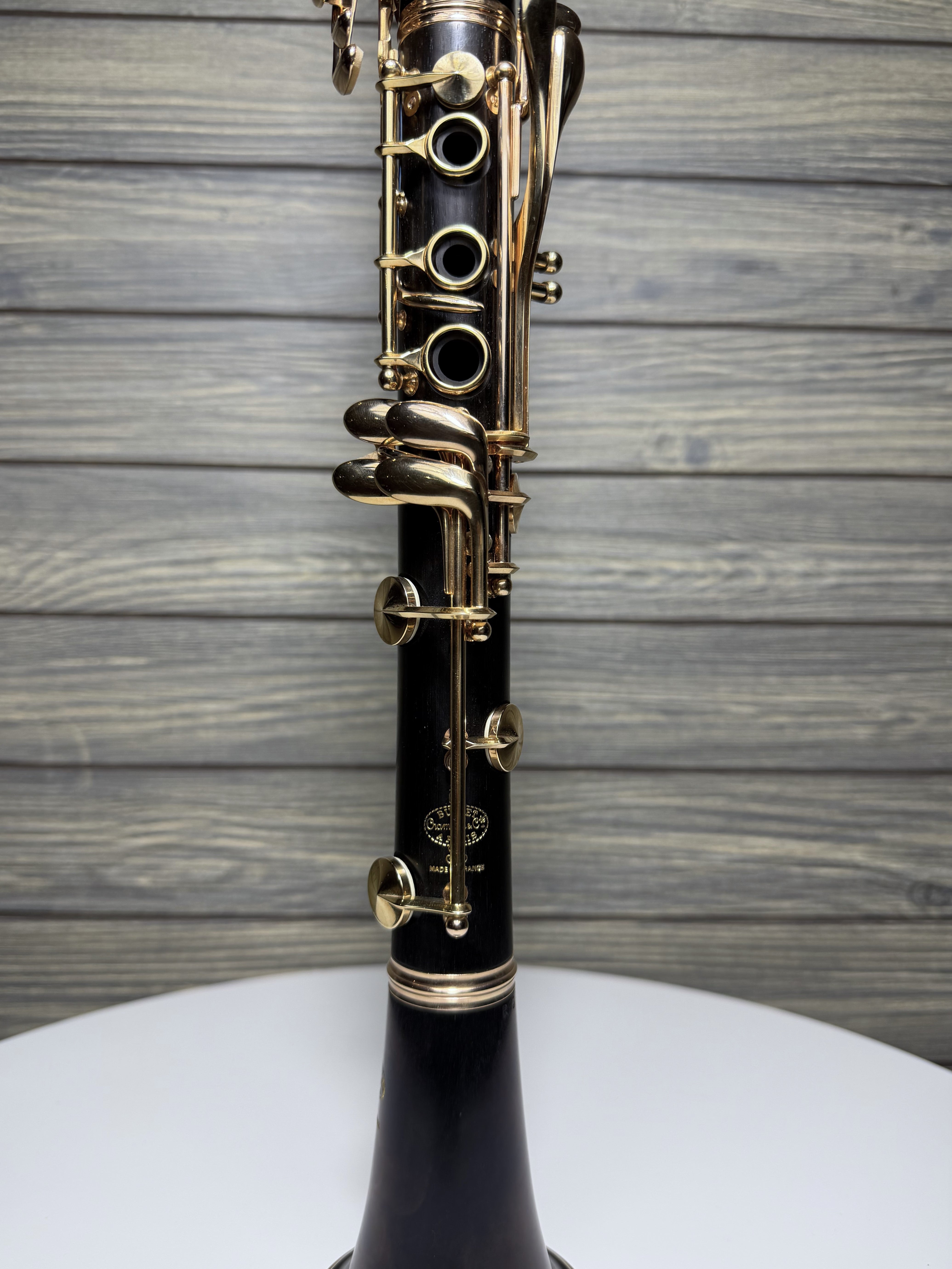 【名器】Buffet Crampon R13 金メッキ Buffet Crampon R13 Professional Bb Clarinet with Rose Gold Keys RARE!