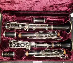 French Pochette A & Bb Double Clarinet Case - 722-B