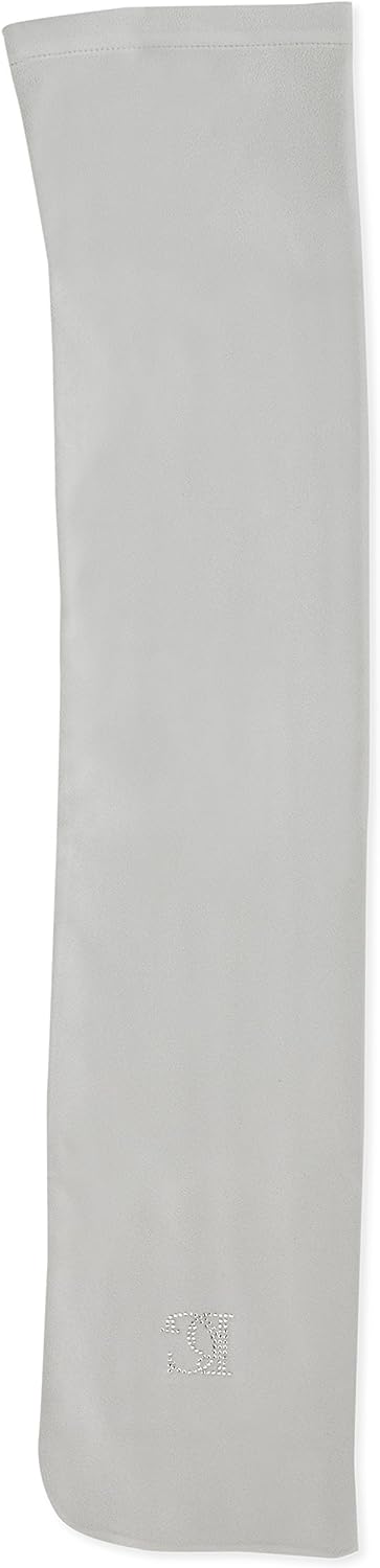 BG France Grey Microfiber Instrument Dust Cover with Rhinestone BG logo - A68