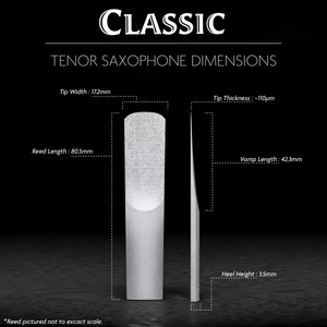 Legere Classic Tenor Saxophone Reed - 1 Synthetic Reed